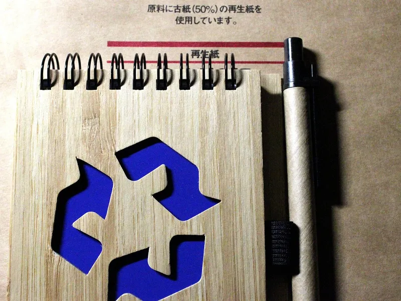 umweltfreundlich materials und recycling